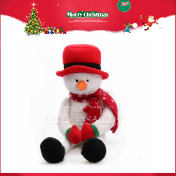 Noël en peluche poupée cadeau de bonhomme de neige promotionnel 2016